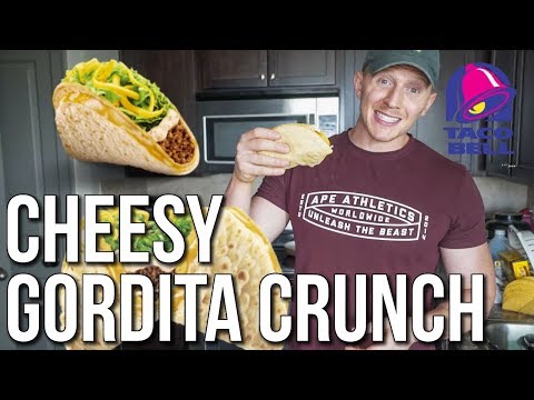 MACRO FRIENDLY TACO BELL: Homemade Cheesy Gordita Crunch! MACRO FRIENDLY TACO BELL: Homemade Cheesy Gordita Crunch!