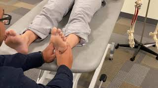 OMT: Myofascial Release - Plantar Fascia (MFR)