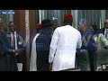 WATCH: Govs Interact With VP Shettima Before Council Of State Meeting