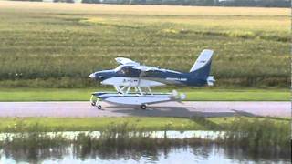 DeHavilland Turbo Beaver DHC-2 MK.III Taxiing and Takeoff CSU3