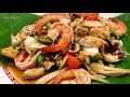 ส้มตำทะเลแซ่บๆ วิธีทำส้มตำปลาร้าทะเล อร่อย แซ่บ นัว ครัวคุณเกศ ทำอาหารง่ายๆ