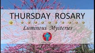 Thursday Rosary • Luminous Mysteries of the Rosary 💚 May 16, 2024 VIRTUAL ROSARY - MEDITATION