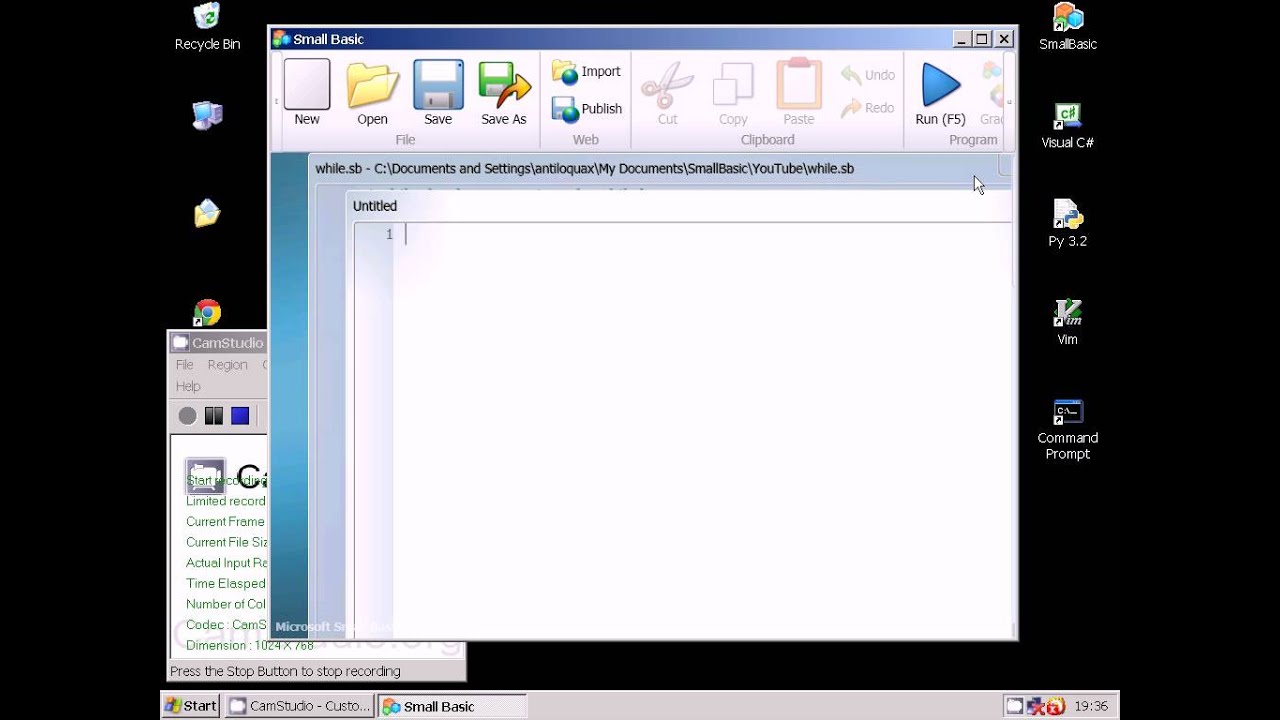 Small Basic Tutorial Three Youtube