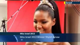 Video Miss Israel 2013  Yityish Aynaw  YouTube