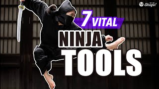 ⚠️Shuriken & ninja sword NOT included? The 7 mandatory tools that the ninja brought to every mission