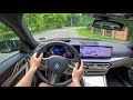 2024 BMW i4 xDrive40 Gran Coupe - POV Backroad Blast (Binaural Audio)