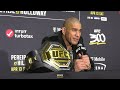 Alex Pereira Explains Why He Pushed Away Herb Dean Before Meme-Worthy KO  UFC 300  MMA Fighting