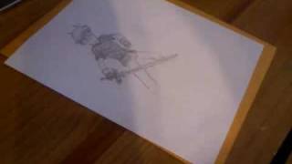 Drawing Roy (From Super Smash Bros. Melee)