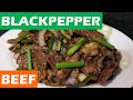 Simple Black Pepper Beef Stir Fry