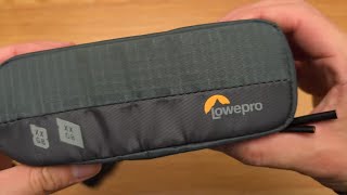 Lowepro GearUp Memory Wallet | Travel SD card holder