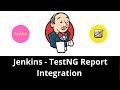 TestNG Report | Integrate of TestNG report in Jenkins | TestNG results plugin