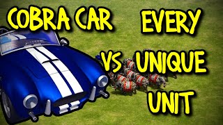 COBRA CAR vs EVERY UNIQUE UNIT | AoE II: Definitive Edition