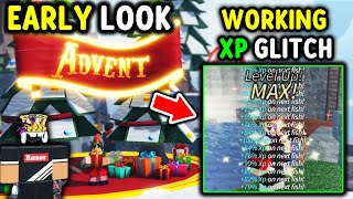 I Play CHRISTMAS UPDATE EARLY and Use XP GLITCH to Become LEVEL 750 in Roblox Fisch..