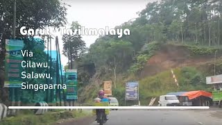 Jalur Garut Tasikmalaya Via Singaparna yang sering LONGSOR