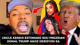 UNCLE KENDJI ESTOMAKE SOU PREZIDAN DONALD TRUMP AKOZ LI REKONÈT 2 GENRE MASKILEN, FEMINEN TANDE KOZE