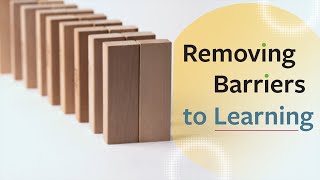 Removing Barriers to Learning