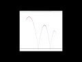 A Lot of Falling and Bouncing Balls Simulation with Python Turtle