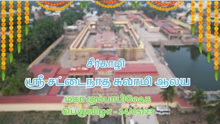 🔴 Live Sirkali Sri Sattainathar Temple Kumbabhishekam | சீர்காழி  கும்பாபிஷேகம்  | Thiruvaiyaru