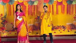 UK Prabashi Hounslow Durga Puja 2024 Ashtomi | Performance by Atreyee \u0026 Shankar