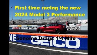 2024 Tesla Model 3 Performance 1/4 mile