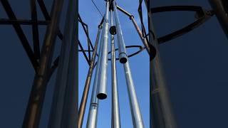 This is what the World’s largest Wind Chime sounds like!👀🔈