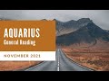 Aquarius General Reading November 2021 - Intuisi dan Kata Hati Akan Menuntunmu