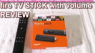 Fire TV Stick with Alexa Voice Remote (includes TV controls), HD streaming device REVIEW