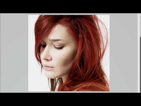Photoshop CS5 Tutorials:Beginners: Change Hair Color Photoshop CS5 Tutorials:Beginners: Change Hair Color