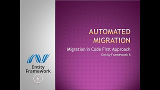 26 - Automated Migration in Code First Approach