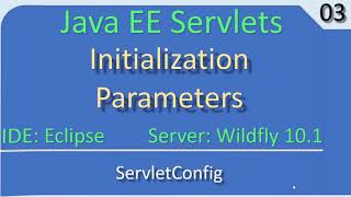 Servlet Initialization Parameter Annotation - JavaEE Servlet Tutorial #03