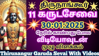 திருநாங்கூர் கருடசேவை- 2025 Thirunangur Garudasevai. #garudasevai #thirunangur