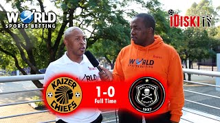 Kaizer Chiefs 1-0 Orlando Pirates | Dissapointed With Pirates Technical Team | Tso Vilakazi