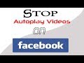 How to Stop Autoplay Videos on Facebook App | How to Turn Off Autoplay on Facebook App