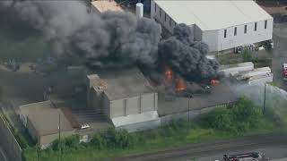 Fire at Mississauga Battery Recycling Facility