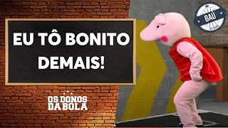 Baú do Neto | Neto veste de Peppa Pig para zoar o Palmeiras