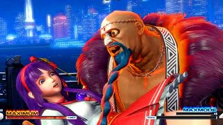 KOF-14：扎那杜“公主抱”VS各种大招，中招之人表情生无可恋【单机王子】