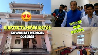 Finally Got NEW Hostel😍|| GUWAHATI MEDICAL COLLEGE Hostel Tour || NEET 2023