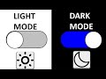 Light And Dark Mode Toggle Button | HTML, CSS, JS With Explanation