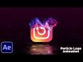 Particle Logo Animation Without Plugins | After Effects Tutorial | No Plugins