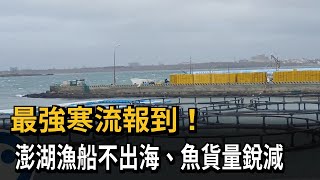 最強寒流報到 澎湖漁船不出海、魚貨量銳減－民視新聞