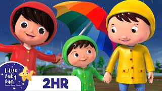 Play in the Rain Song!! |  + 2 HOURS of Nursery Rhymes and Kids Songs | Little Baby Bum