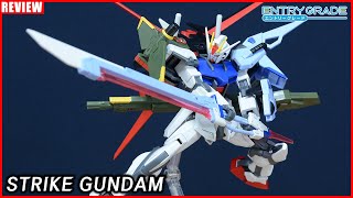 ENTRY GRADE 1/144 GAT-X105 STRIKE GUNDAM [REVIEW]