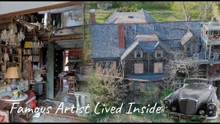 Artists ABANDONED Mansion | MILLIONS Left Behind After He FLED The Country