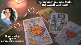 Hij/zij vindt jou ook leuk! Dit wordt wel wat! - Februari 2025 - Tarot Reading