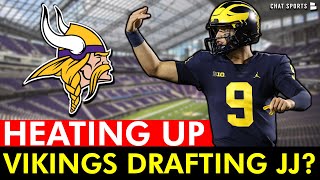 Minnesota Vikings Drafting J.J. McCarthy 'INTENSIFYING’ After Meetings | Vikings Rumors