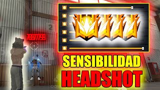 SENSIBILIDAD ACTUALIZADA ⚙️ SIN DPI para dar TODO ROJO 🩸FREE FIRE 2024🔥