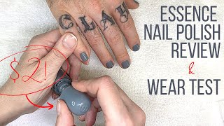 ESSENCE polish REVIEW and WEAR TEST feat. \