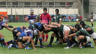 全国高校ラグビー大会神奈川予選　関東学院六浦高校vs湘南工科大付高校