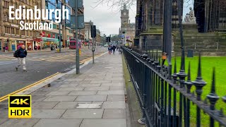 Edinburgh, Scotland 4K-HDR Walking Tour 2021 - Tourister Tours