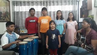 Vagdanamulu Na Sonthamega song by children